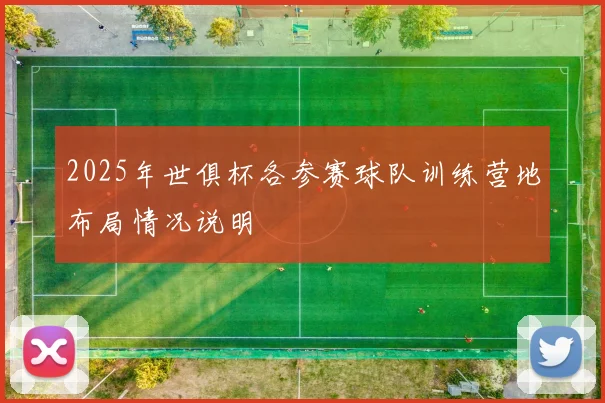 2025年世俱杯各参赛球队训练营地布局情况说明